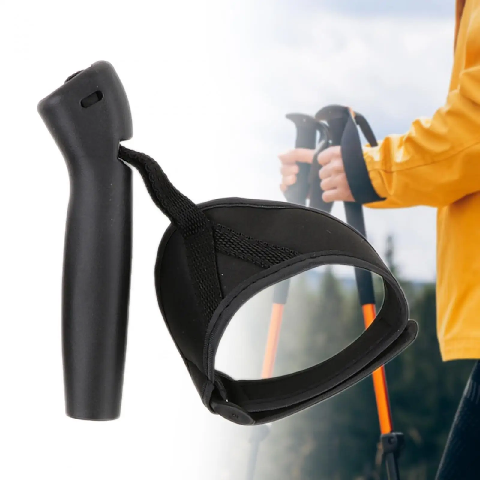 Cane Handle Replacement Trekking Pole Handle for Camping Walking Backpacking Cane Handle Replacement Trekking Pole Handle for Camping Walking Backpacking