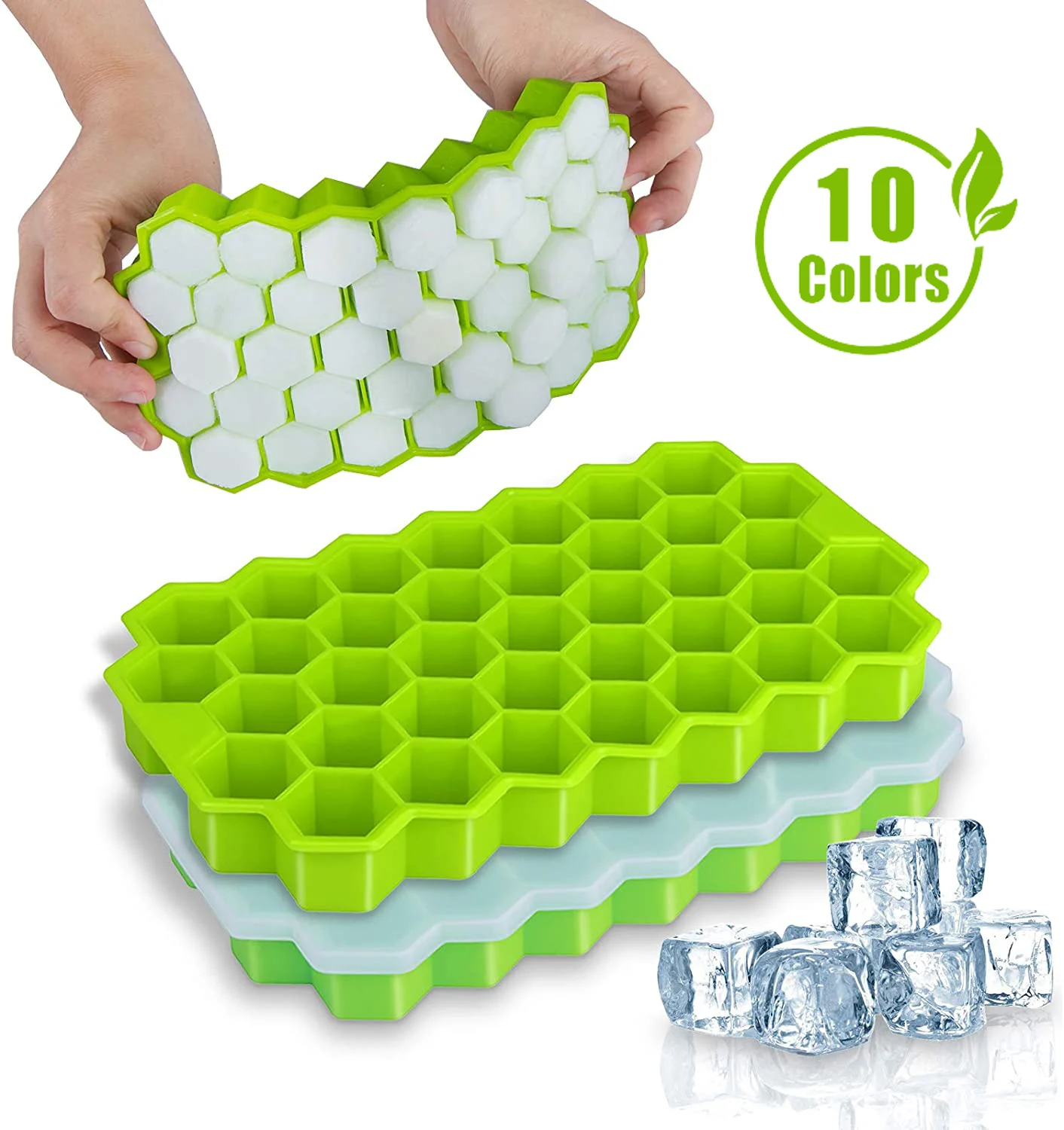 Maker Ice Cube Mold Cake Mould Kit DIY Household Silicone Round Jelly Tray LI 