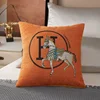 Croker Horse 45cm Throw Pillow Cushion Covers Pack Of 1 Pcs Luxury Horse Embroidery Modern Style Couch Sofa Pillow Covers 5