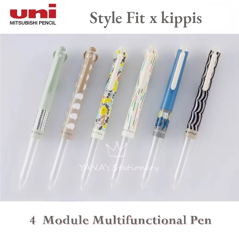 1PCs UNI Stylefit X kippis Special Edition Multifunctional Pen 4 Color Module Pressing Pen Rod Mm Gel Japanese Stationery