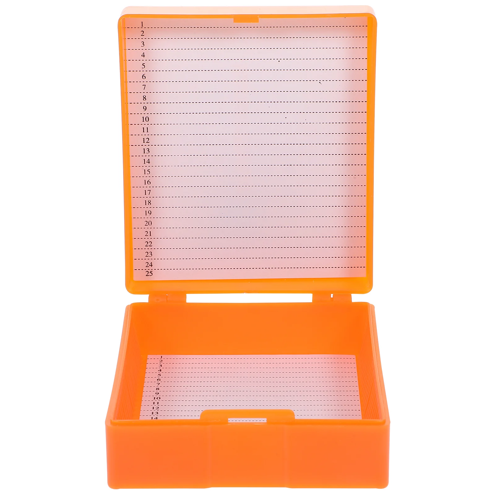 

Professional Microscope Slide Box Microscope Slide Storing Tool Slide Storage Box Random Color