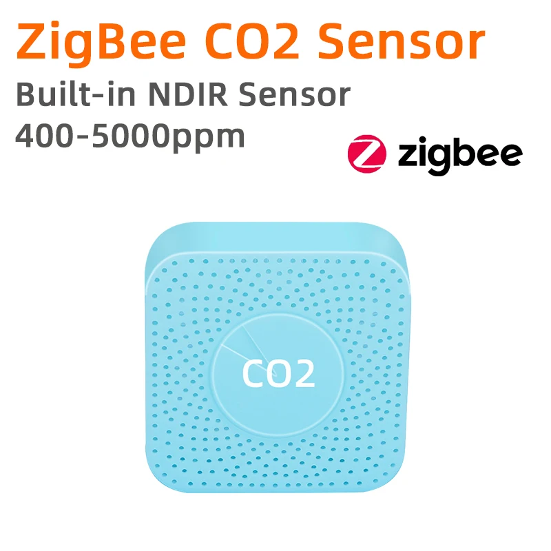 Zigbee Tuya Co2 Sensor Ndir High Precision Smart Home Linked Co2
