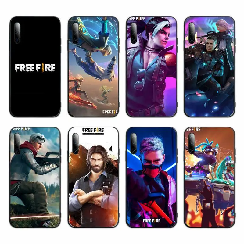 Free Fire Game Phone Case For Huawei P30 Pro P20 Lite P10 P40 E P Smart Z Plus 2018 2019 2020 Mate 20 10 Cover | Мобильные телефоны
