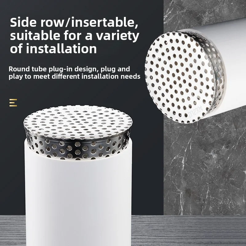 กรองสวนภูมิทัศน์ท่อระบายน้ําชั้นรางน้ํา GUARD รางน้ําสแตนเลส Leaf GUARD ตาข่ายสําหรับ Quick Drainage Clog 1