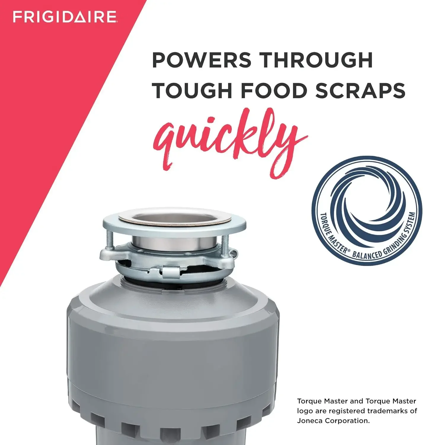 1.25 HP Corded Garbage Disposal for Kitchen Sinks | FF13DISPC1 2
