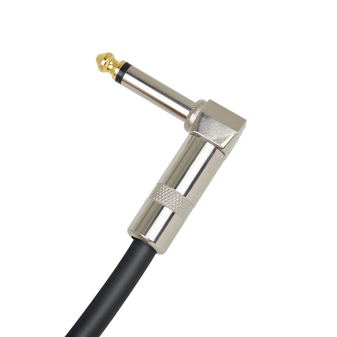 Guitar Effects Cable 15/30/50cm Pedal Cable Instruments Patch Cord 6.35 Electric Guitar Effect Wire Metal Head Guitar Accessory 5