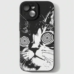 Chic Cool Cat Design Phone Case - Premium  Coque Cover for iPhone 12 Mini (1)