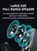 Bluetooth RGB computer speaker, desktop computer speaker, laptop speaker, desktop stereo speaker, USB powered, with LED ambient 4
