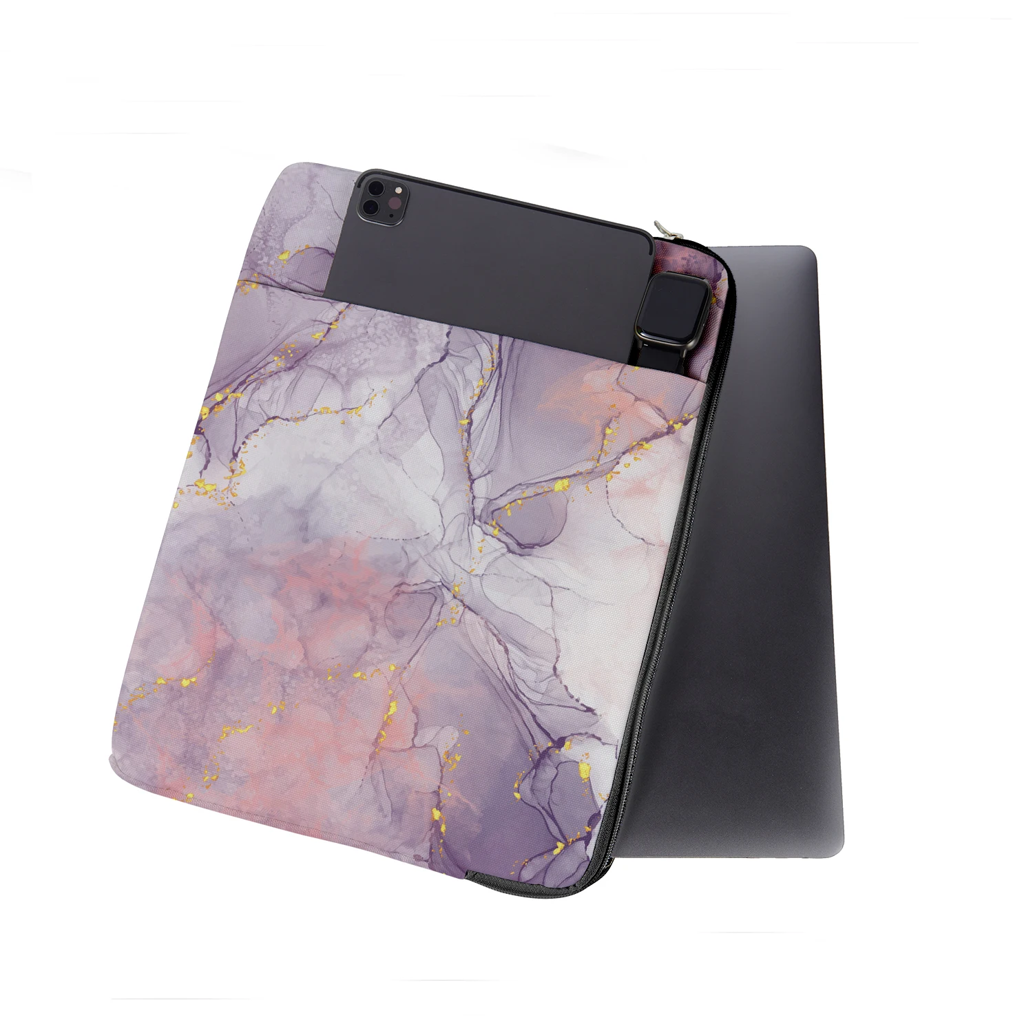 Fashion Marble Pattern Notebook Bag High-Quality Computer Portable Storage Bag 11 13 15 Inch Laptop Case Sleeve Cover For Mac Pr