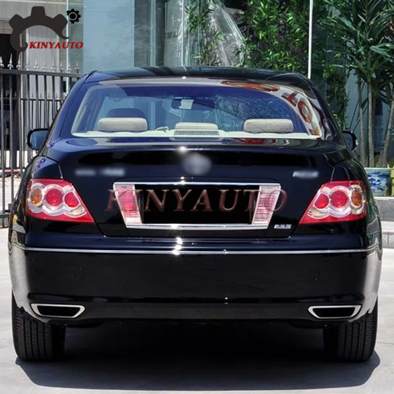 For Toyota Mark X Reiz 2005 06 07 08 09 Rear Bumper Muffler Trim Cover Rear cylinder Exhaust Pipe Frame Exhaust End