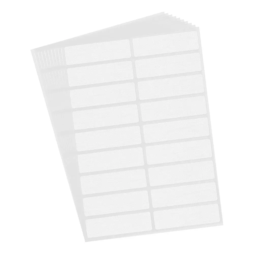 No-Iron Clothing Labels Wash Writable Self Adhesive For Daycare Washer and Dryer Safe