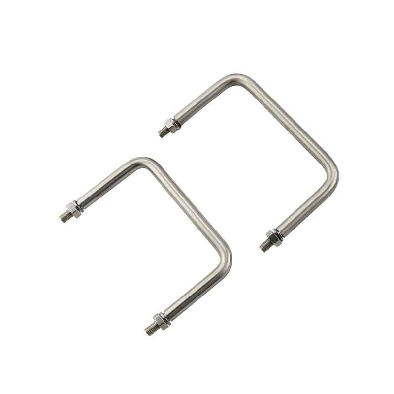 U-Shaped 304 Stainless Steel Round Rod Handle Industrial Mechanical Equipment Box Cabinet Handle door handles cabinet handles