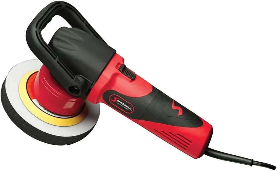 3100 Dual Action Polisher Buffer Car Buffer and Boat Polishing Machine with Standard Side Handle and 20ft Long Power Cord