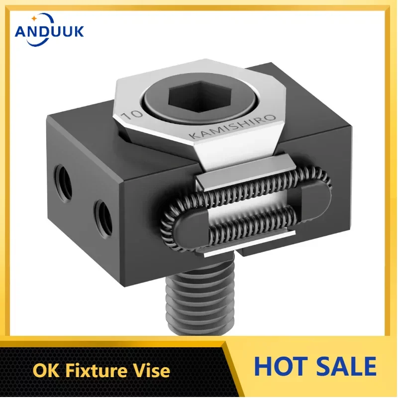 

OK-VISE Fixture Clamping Tooling CNC Machining Center Computer Gong OK Clamp Expansion Clamping Block Side Top Fixed Tooling