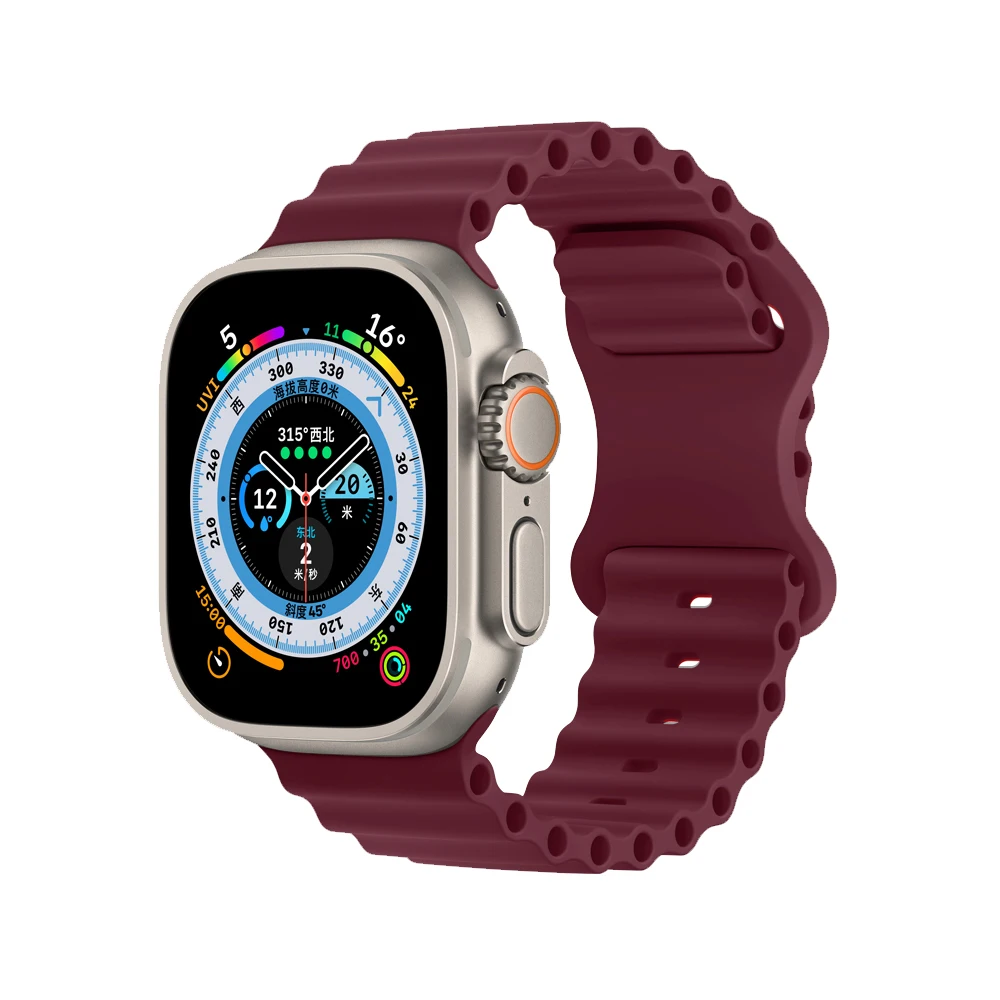 Breathable Ocean Silicone Strap