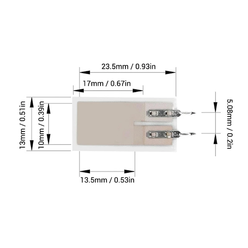 PVDF Flexible Thin Film Piezoelectric YDSF2513 Piezoelectric Thin Film Piezoelectric G5AB