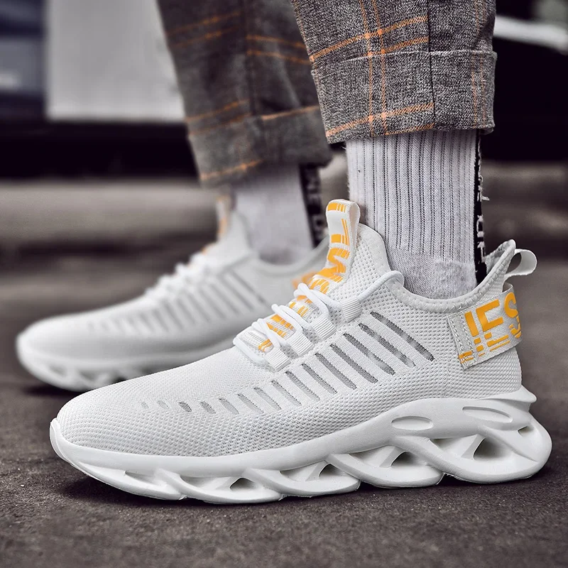 Men Sneakers Fashion Tenis Male Trainers Breathable Casual Man Shoes Comfortable Chaussure Homme Sapato Masculino - Imagen 3