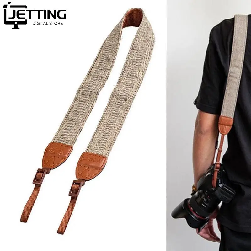 Accessori Della Fotocamera Vintage Spalla Neck Strap Cotone Resistente Tracolla Per Sony Nikon Canon Olympus Dslr Camera