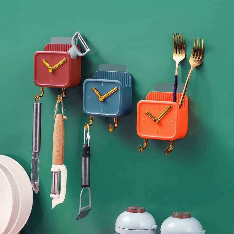 

Creative Storage Box Fashion Creative Storage Rack Phone Storage Rack Stationery Finishing Box Waterproof Wall Mounted