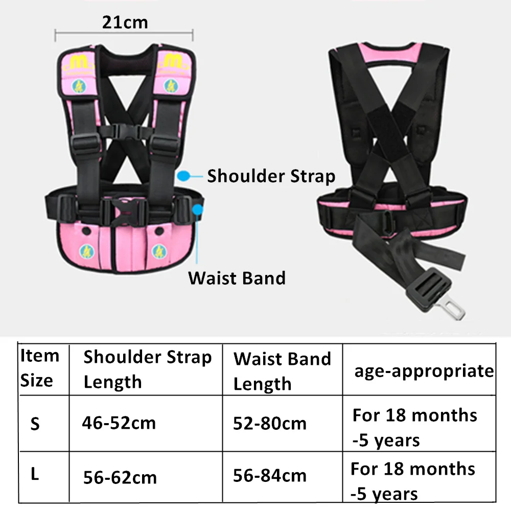 ALWAYSME Harness For Car Seat ,Bus,Airplane...