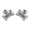 2Pcs Radiator Valve Key Faucet Key Radiator Water Tap 5×5mm Valve Socket Special Lock Wrench Zinc Alloy 4