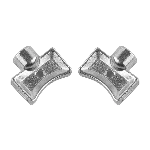 2Pcs Radiator Valve Key Faucet Key Radiator Water Tap 5×5mm Valve Socket Special Lock Wrench Zinc Alloy 4