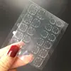 240Pcs/10Sheet False Nail Tips Jelly Glue Clear Double Sided Adhesive Tape Glue Sticker DIY Tips Fake Nail Acrylic Manicure Tool 3
