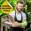 Hollow Small Hoe Full Manganese Steel Gardening Hand-held All-steel Hardened Hollow Hoe Planting Plowing and Weeding Tools 1