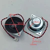 SOTAMIA 2Pcs 36MM Mini Speakers 4 Ohm 3W Portable Sound Speaker Rubber Edge Home Theater Loudspeaker DIY Amplifier Audio 4