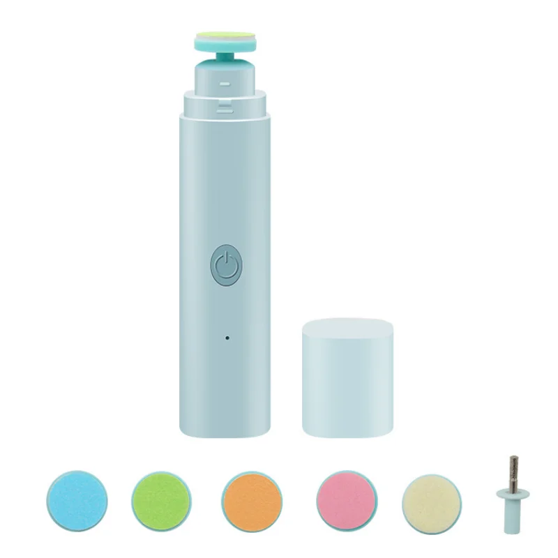 Electric Baby Nail Trimmer Kid Nail Polisher Tool Infant Manicure Scissors Baby Hygiene Kit Clipper Cutter for Newborn