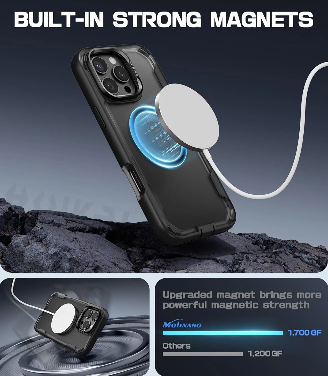 Magsafe Magnetic Full-Body Shockproof Camera Protective Case