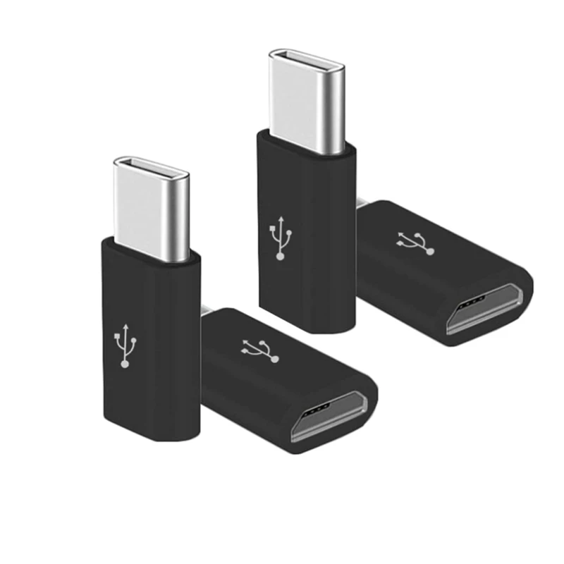 마이크로 USB-USB C 어댑터, 미니-타입 C 충전 어댑터, USB C 타입 어댑터 변환 커넥터, 저항 포함