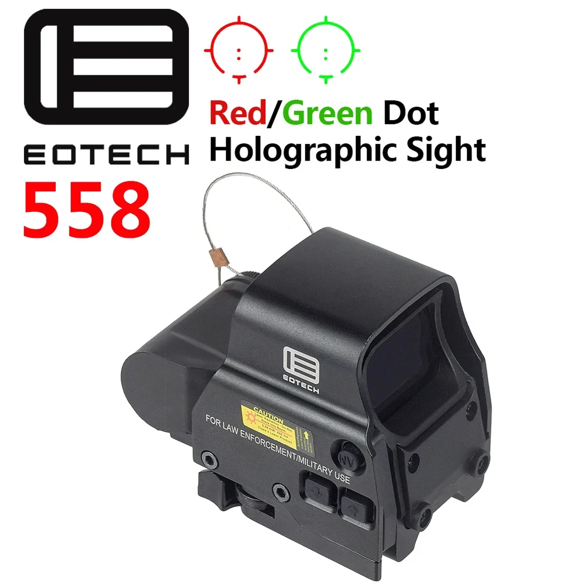 Eotech 551 552 553 558 Holographic Sight Red Green Dot Sight Riflescopes UNITY Fast FTC Mount 1/3 Optic Riser Scope Mount