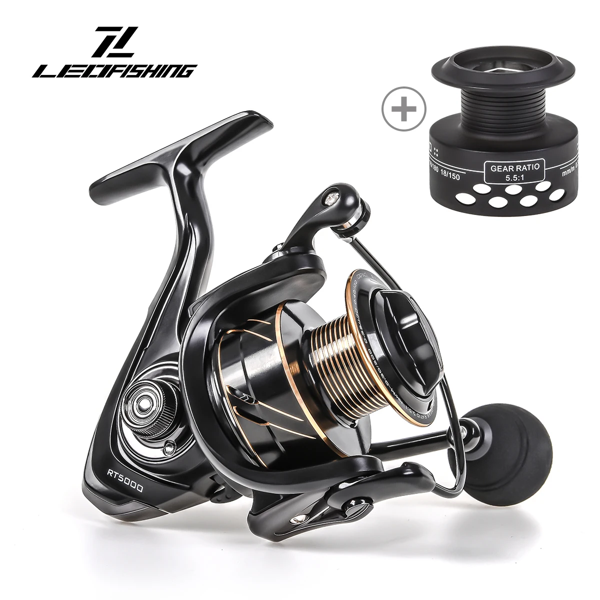 LEOFISHING-Double-Spool-Fishing-Coil-13-1BB-Spinning-Reel-Professional ...