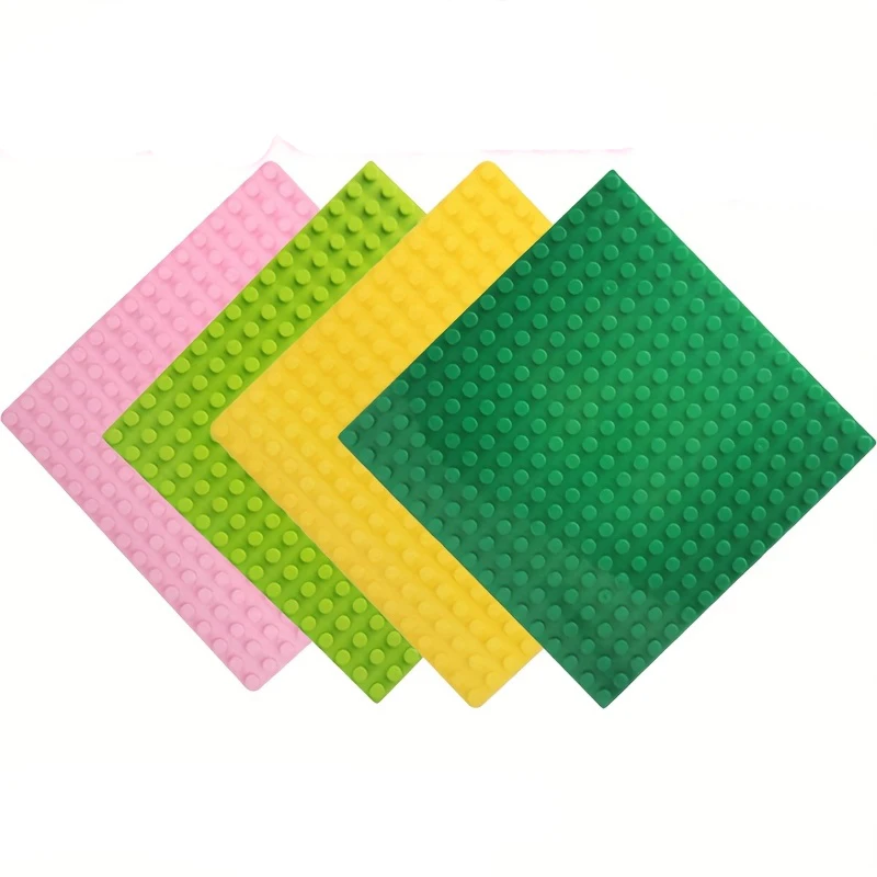 2개 10x10인치 대형 입자 접합 블록 베이스, 16 * 16홀 비즈 장난감 베이스, 크리스마스, 할로윈에 완벽한 선물