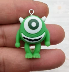 Set of 10 Colorful Resin Cartoon Charms for DIY Jewelry and Crafts (5)