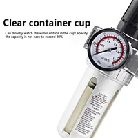 SFC-400 SFC-300 SFC-200 Air Compressor Air Filter Regulator Oil Water Separator Trap Filter Regulator Valve Automatic Drain 4