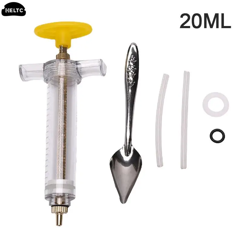 10ml 20ml 50ml Parrot Feeding Syringe Hose Parrots Bird Feeders Syringe High Quality Bird Feeder Balcony Hose Needle bird feeder parrot feeder bird feeding syringe bird oral gavage needle