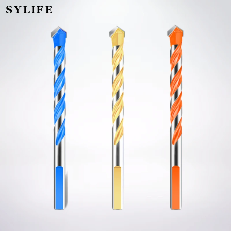 

Drill Bit Multi-function Triangle Drill for Ceramic Tile, Concrete, Wall, Metal Wood Drilling Hole Cutter Glass Drill Bit