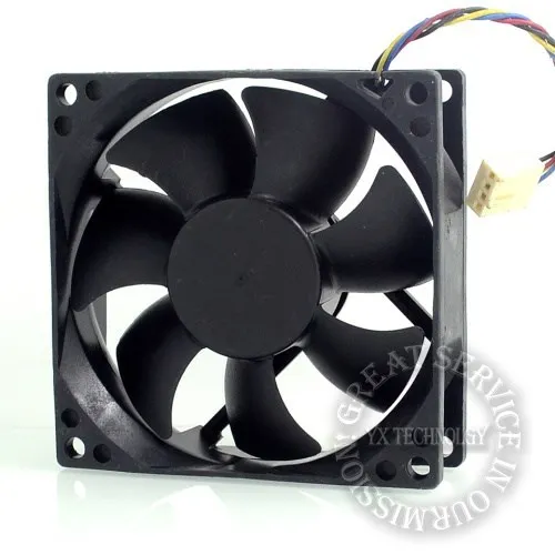 para Avc 8025 80 mm Ventilador de Refrigeração 12v 0.70a Pwm Ds08025r12u Controle de Velocidade do Ventilador de Refrigeração 80*80*25 mm - Imagem 5