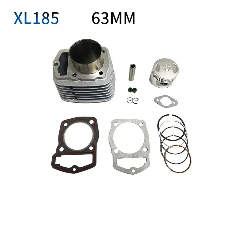 

Motorcycle Engine Accessories for Honda XL185 63mm Bore Piston Ring Tool Sleeve Cylinder Kit Motor Modification Parts