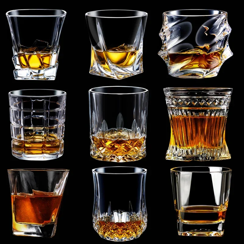 Bicchiere Da Whisky Bicchieri Da Whisky In Cristallo Bicchieri Per Alcoho Bere Scotch Bourbon Whisky Cognac Vodka Gin Tequila Rum Home Bar