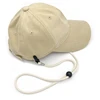 Portable Hat Lanyard Adjustable Hat Strap Clip for Adult Teens Outdoor Camping Travel Windproof Cap Holder Anti-lost Rope Cord 3