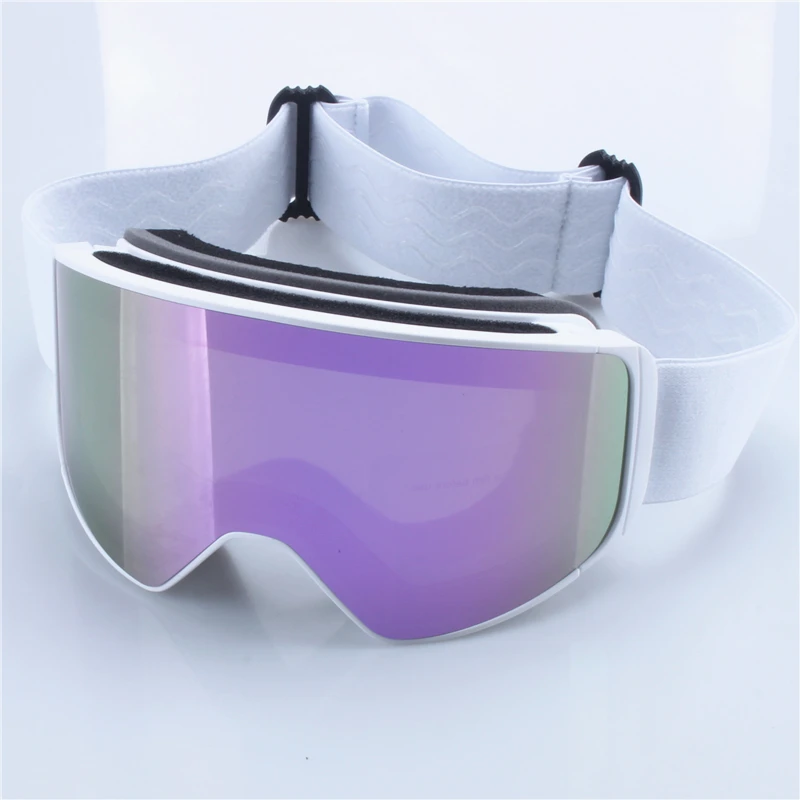 Magnetic Lens Snow Goggles Anti-Fog UV Protection for Skiing & Snowboarding High-definition Clarity Unisex Ski Snowboarding 4