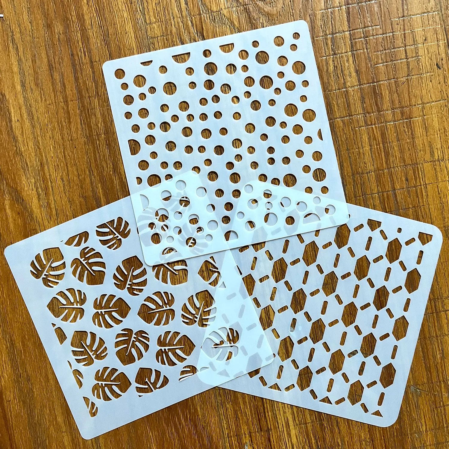 15 style Biscuit Stencil Template 4.7inch Geometric Floral Pattern Cookies Stencil Cake Decorating Tool Fondant DIY Drawing baking decorating tools