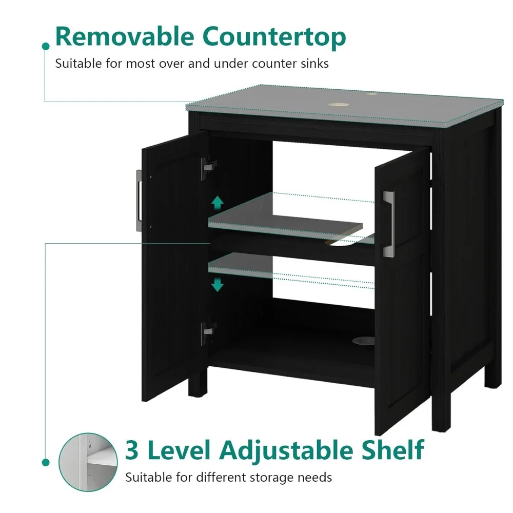 30" Single Sink Vanity 6