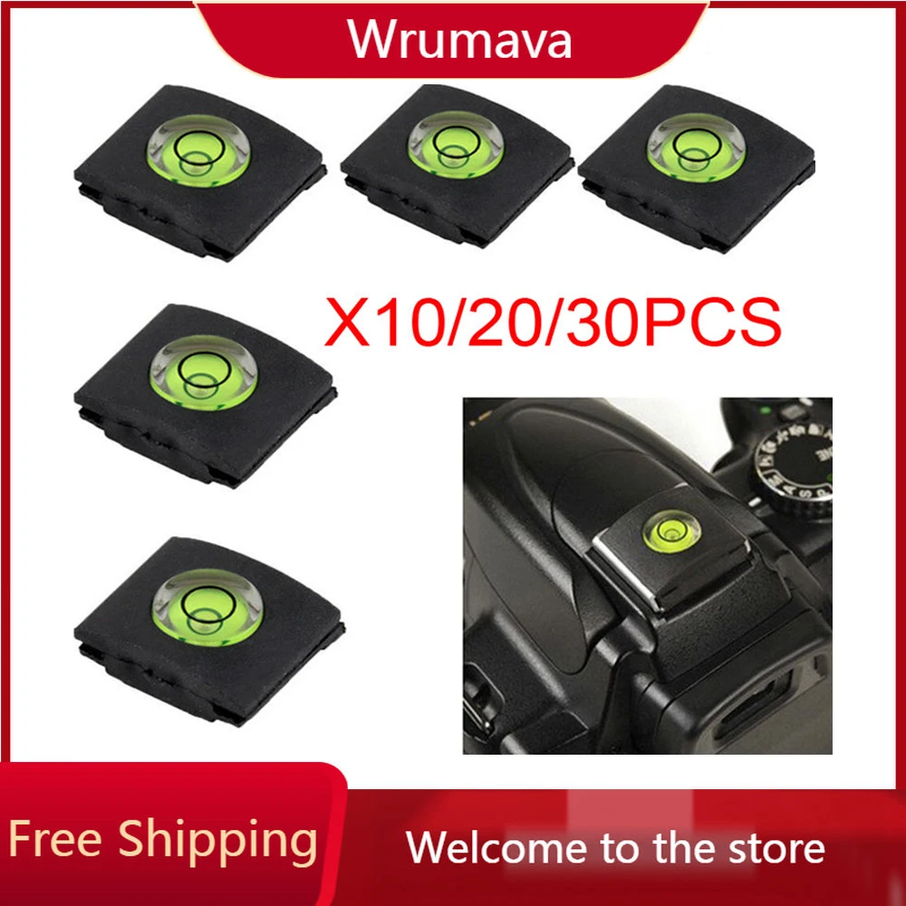 Flash Hot Shoe Cover Cap For Canon/Nikon/Pentax/Fuji/Sony A7/RX10 Camera Bubble Spirit Level DR