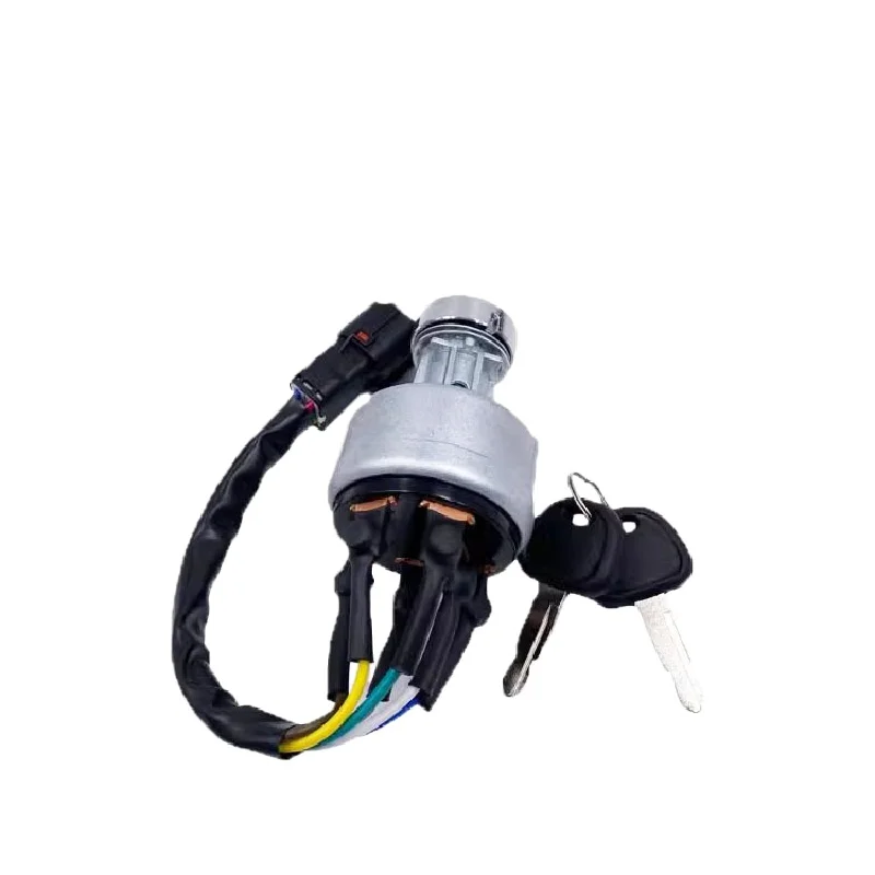 

For Sany sy55 65 75 135 215 235 265Ignition switch Start switch electric door lock Excavator Parts