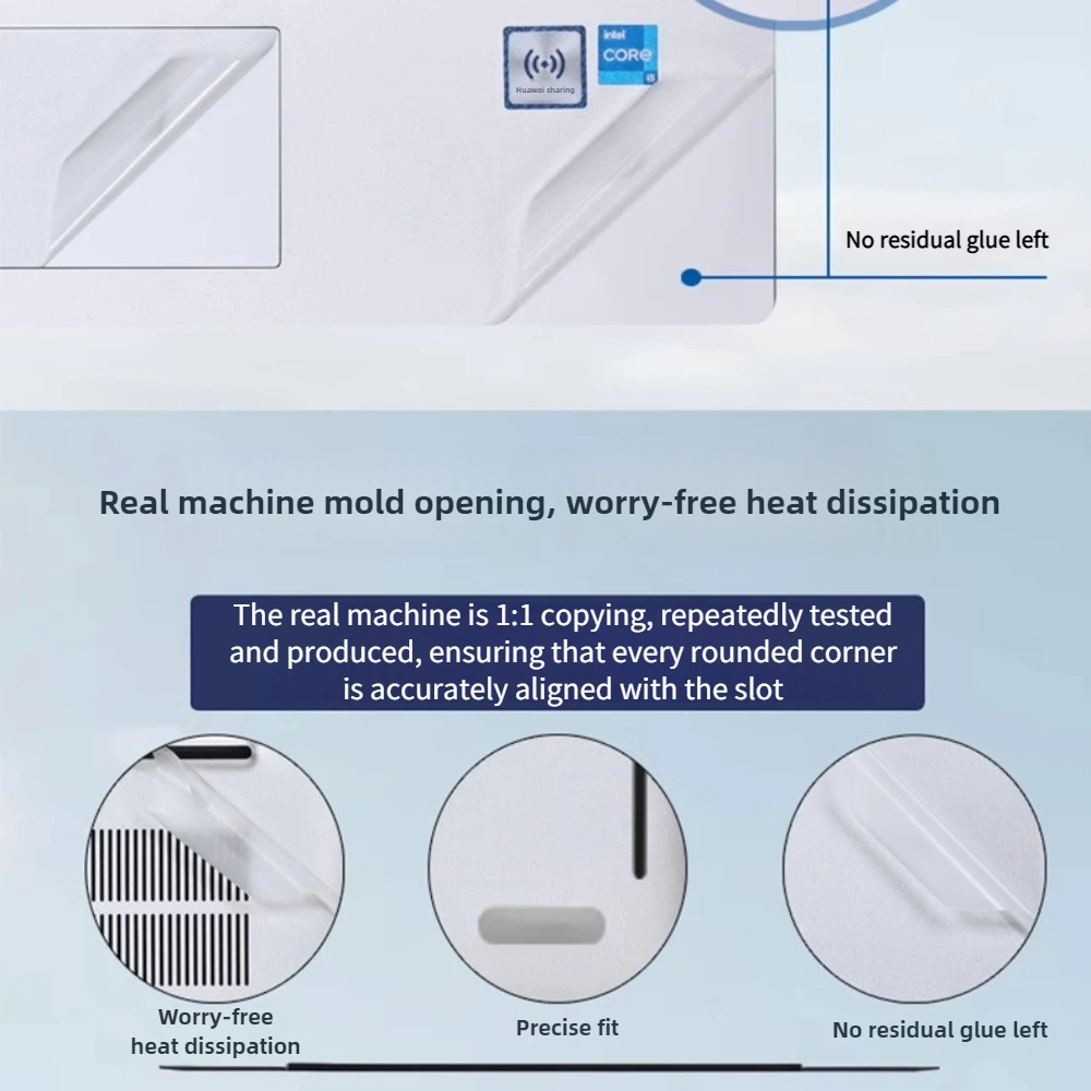 Honor MagicBook X16 X16Plus X14 X14Plus 2026 2025 노트북 스킨, 간편 설치, 부드러운 PVC, 깨짐 방지 보호 필름