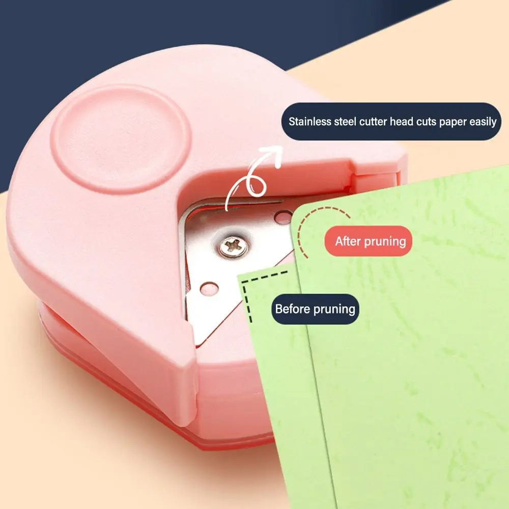 휴대용 DIY 공예 스크랩북 도구, 코너 라운더, 종이 펀치 카드, 포토 커터, R4 코너 라운더, 필렛 커터 용품